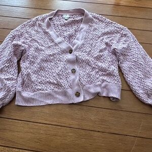 A new day knit cardigan sweater large
